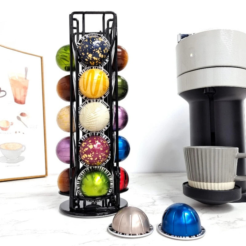 Espresso Capsule Organizer Rack