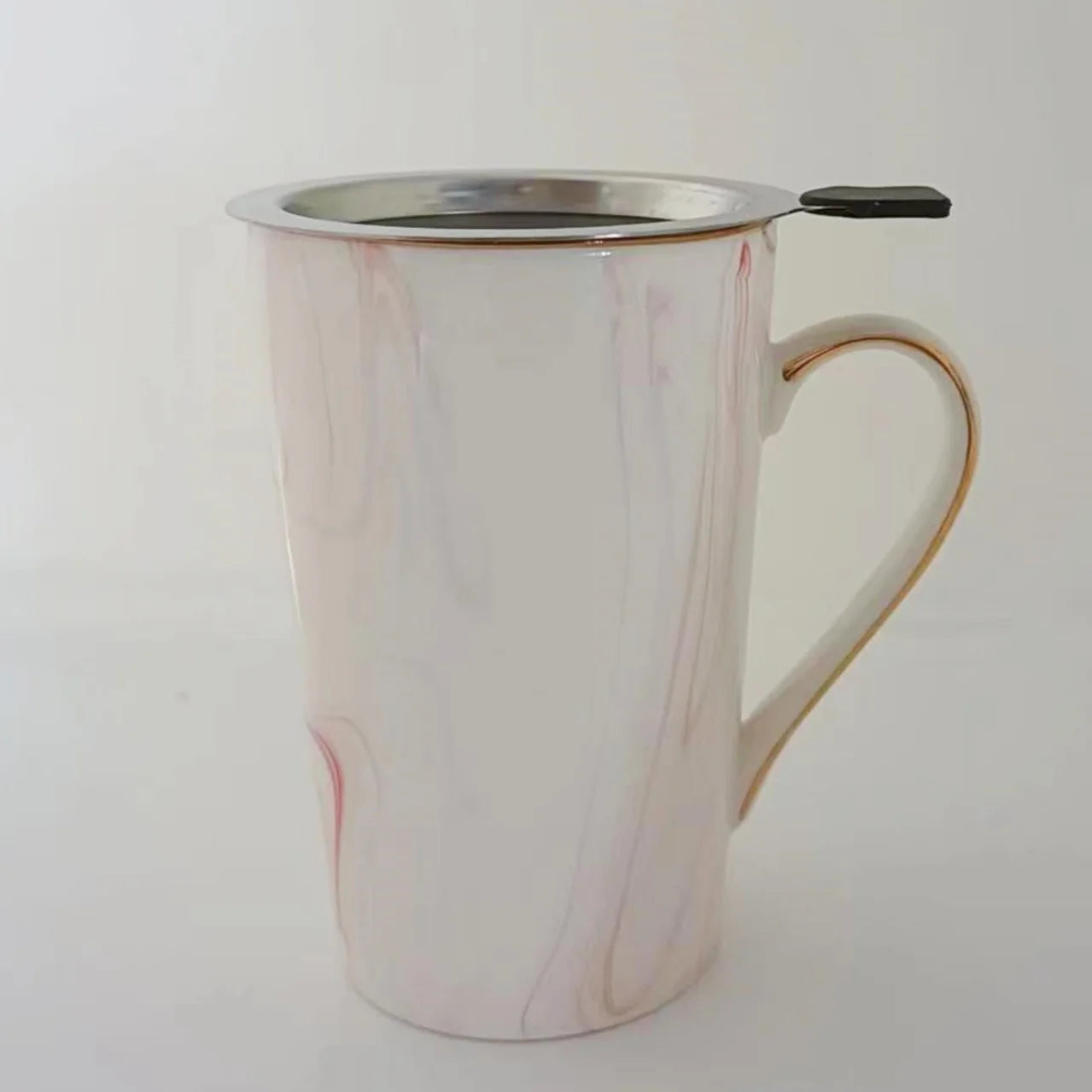 Self-Stirring Marble Mug 12oz