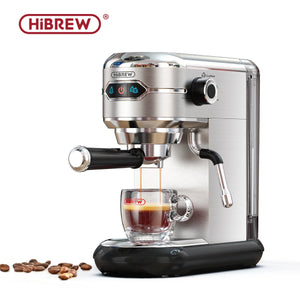 HiBREW 20-Bar Inox Espresso Machine