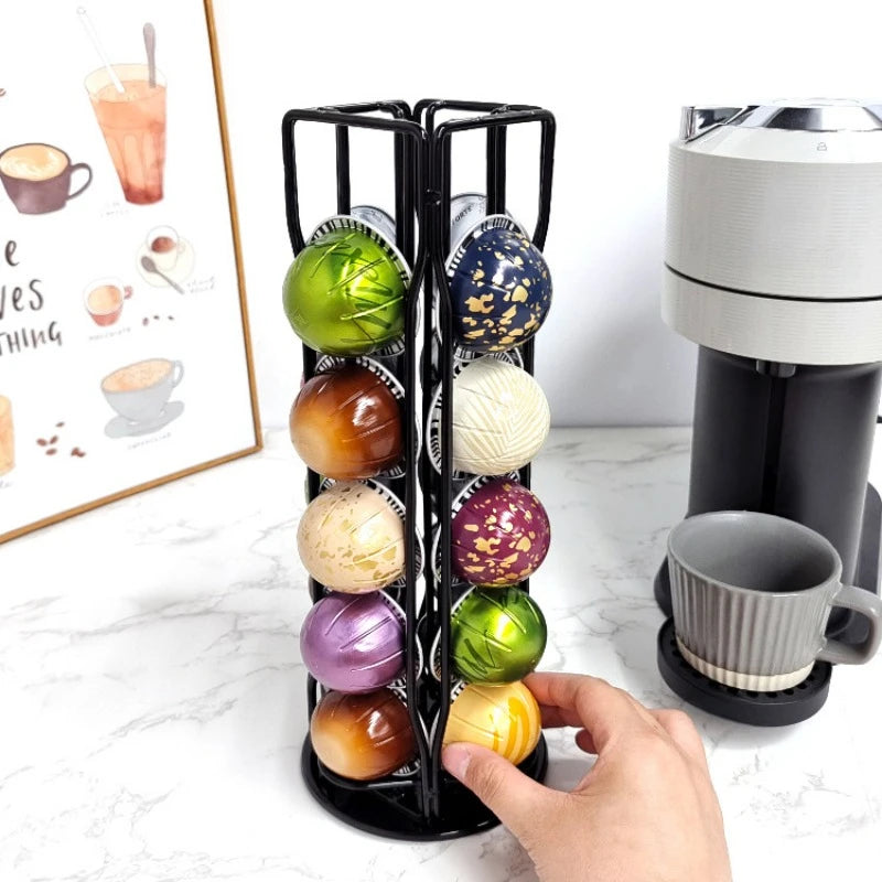 Espresso Capsule Organizer Rack