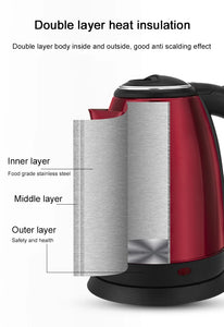 EDTID 2L Electric Stainless Kettle