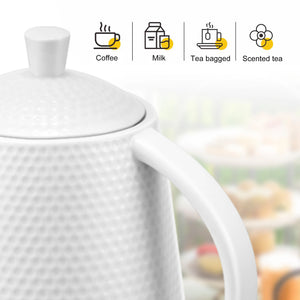 1.7L Cordless Ceramic Electric Kettle