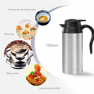 12V/24V Electric Travel Kettle 750ML